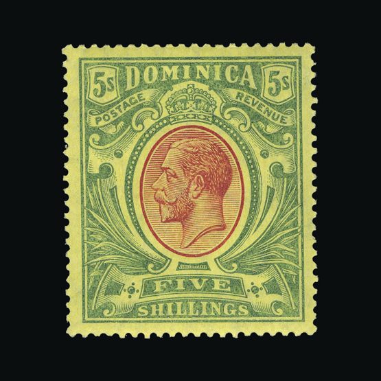 Lot 7025 - dominica 1908-20 -  UPA UPA Sale #87 worldwide Collections