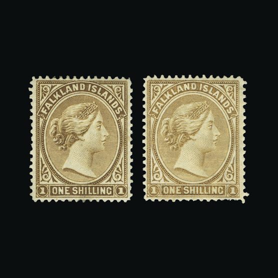 Lot 7252 - falkland islands 1891-1902 - UPA UPA Sale #87 worldwide Collections Lot 7252 - falkland islands 1891-1902 - UPA UPA Sale #87 worldwide Collections
