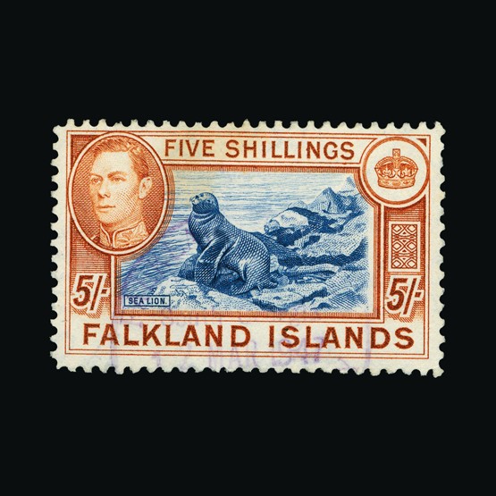 Lot 7501 - Falkland Islands - Dependencies - South Georgia 1947 -  UPA UPA Sale #87 worldwide Collections