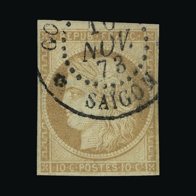 Lot 10007 - France - Colonies - General Issues 1871-76 - UPA UPA Sale #88 worldwide Collections Lot 10007 - France - Colonies - General Issues 1871-76 - UPA UPA Sale #88 worldwide Collections