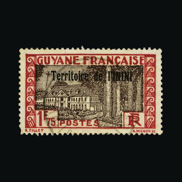Lot 10124 - France - Colonies - Inini 1932-40 -  UPA UPA Sale #88 worldwide Collections