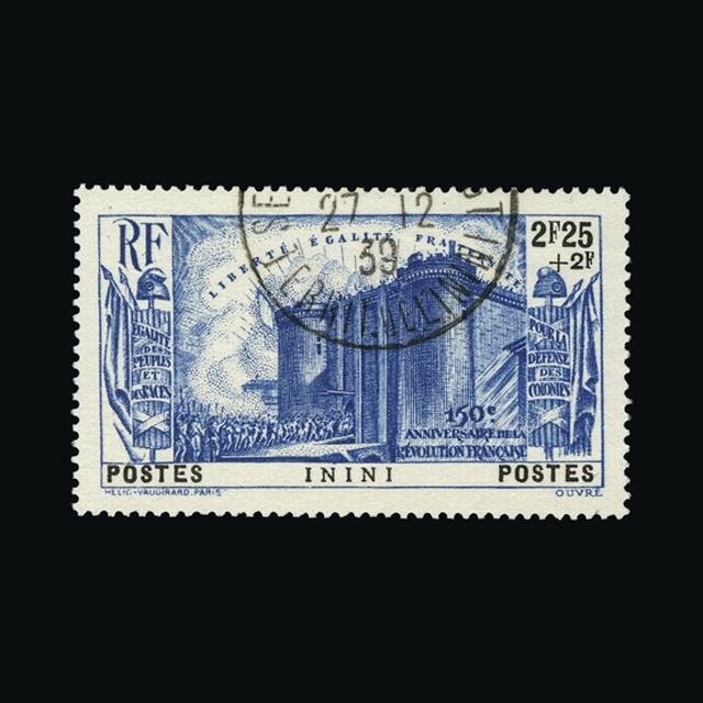 Lot 10125 - France - Colonies - Inini 1939 -  UPA UPA Sale #88 worldwide Collections