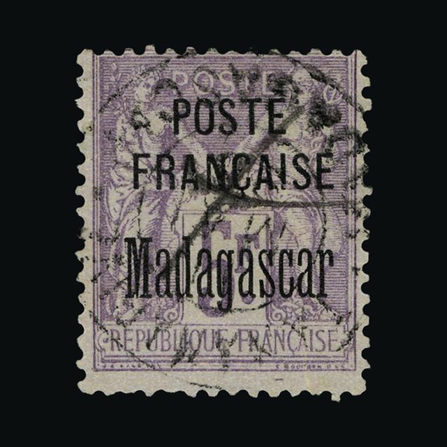 Lot 10171 - France - Colonies - Madagascar - French Post Offices 1895 - UPA UPA Sale #88 worldwide Collections Lot 10171 - France - Colonies - Madagascar - French Post Offices 1895 - UPA UPA Sale #88 worldwide Collections