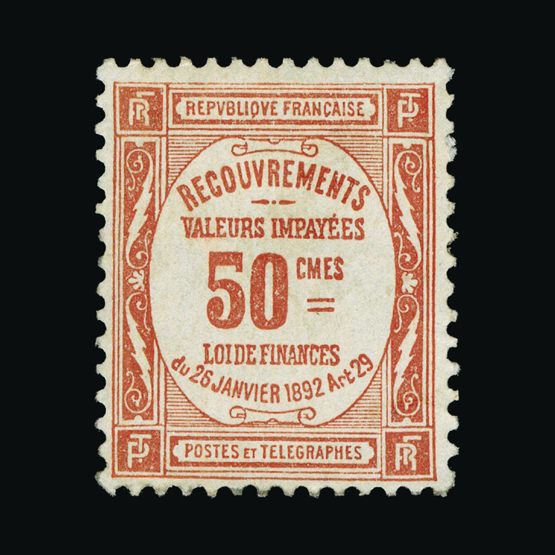 Lot 10580 - France - Postage Dues 1908 -  UPA UPA Sale #88 worldwide Collections