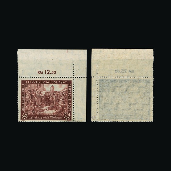 Lot 10828 - germany - allied occupation 1947 - UPA UPA Sale #88 worldwide Collections Lot 10828 - germany - allied occupation 1947 - UPA UPA Sale #88 worldwide Collections