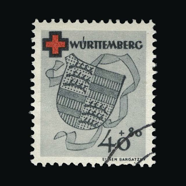 Lot 10845 - Germany - Allied Occupation - French Zone 1949 -  UPA UPA Sale #88 worldwide Collections