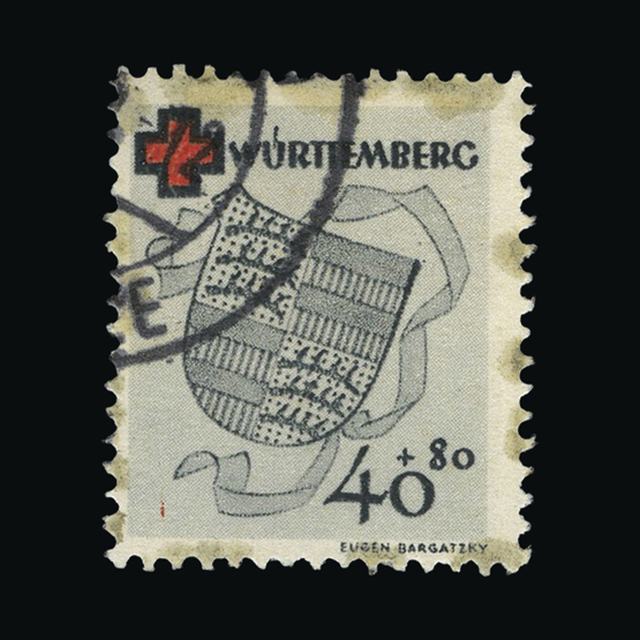Lot 10852 - Germany - Allied Occupation - French Zone 1949 -  UPA UPA Sale #88 worldwide Collections