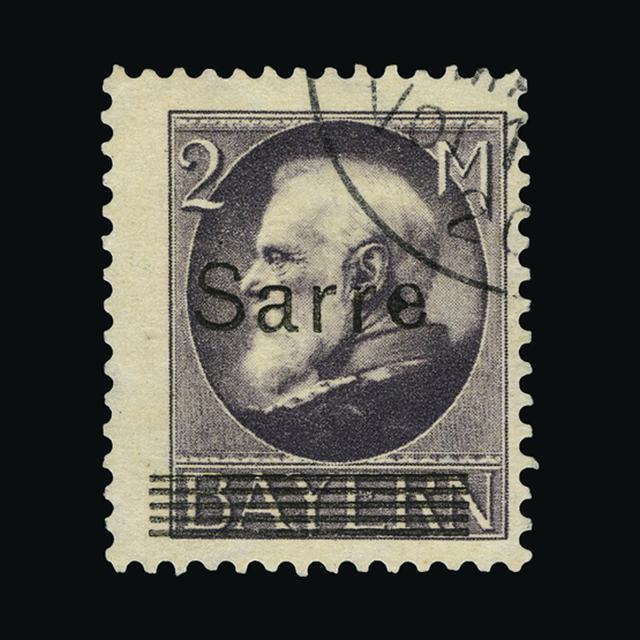 Lot 11016 - germany - saar 1920 -  UPA UPA Sale #88 worldwide Collections