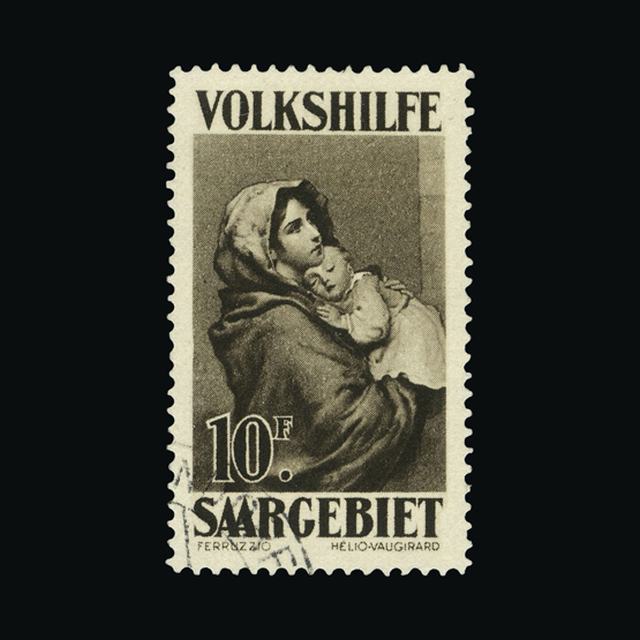 Lot 11028 - germany - saar 1929 -  UPA UPA Sale #88 worldwide Collections