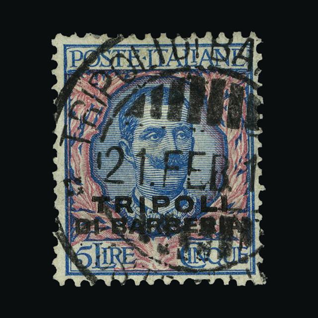 Lot 17012 - libya 1909 -  UPA UPA Sale #88 worldwide Collections