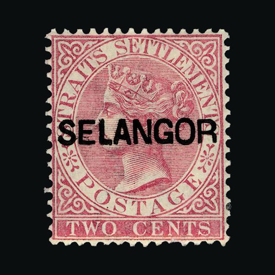 Lot 17770 - malaya - selangor 1883-85 -  UPA UPA Sale #88 worldwide Collections