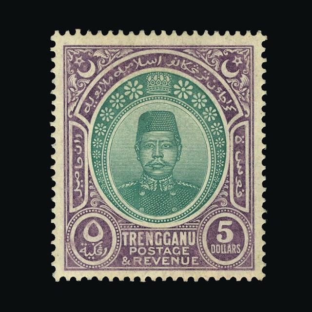 Lot 17963 - Malaya - Trengganu 1910-19 -  UPA UPA Sale #88 worldwide Collections