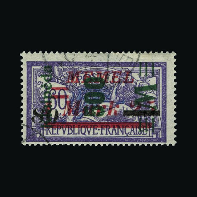 Lot 18586 - Memel 1923 -  UPA UPA Sale #88 worldwide Collections