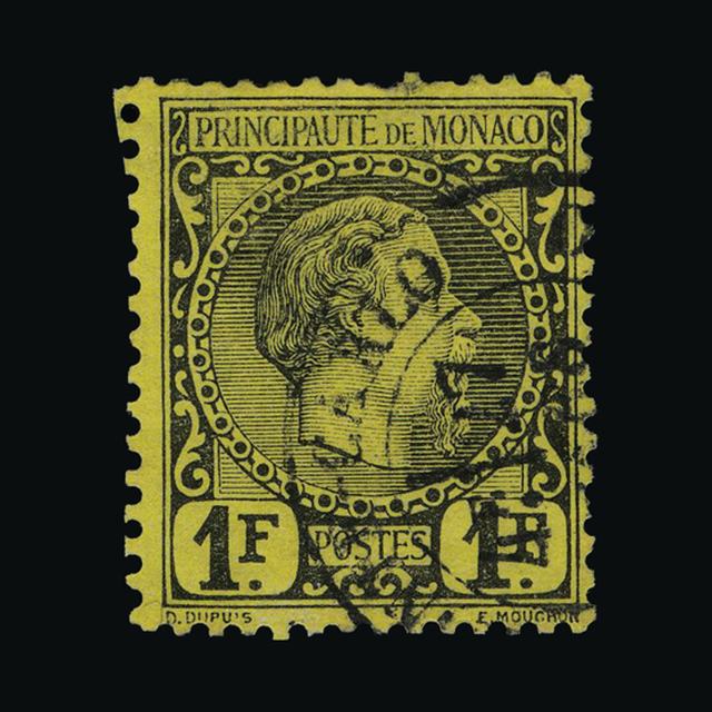 Lot 18607 - Monaco 1885 -  UPA UPA Sale #88 worldwide Collections