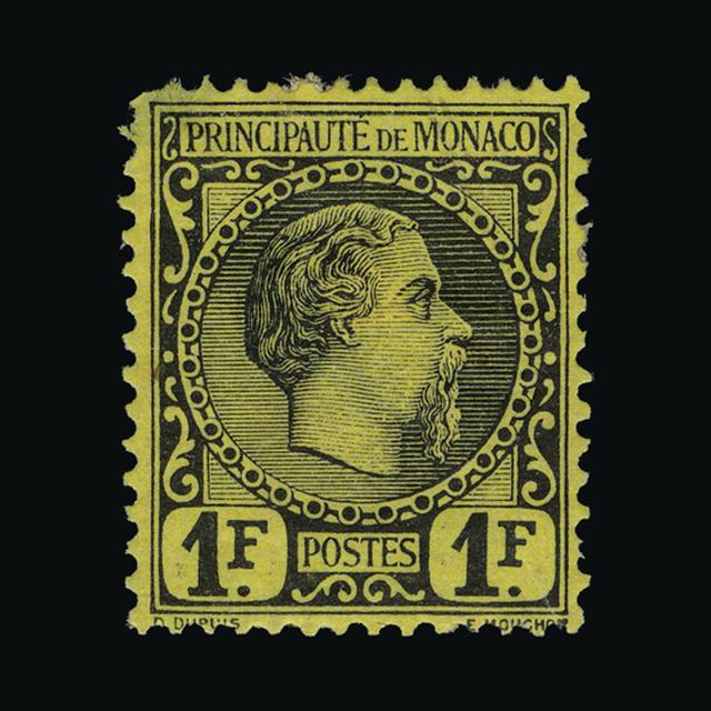 Lot 18609 - Monaco 1885 -  UPA UPA Sale #88 worldwide Collections