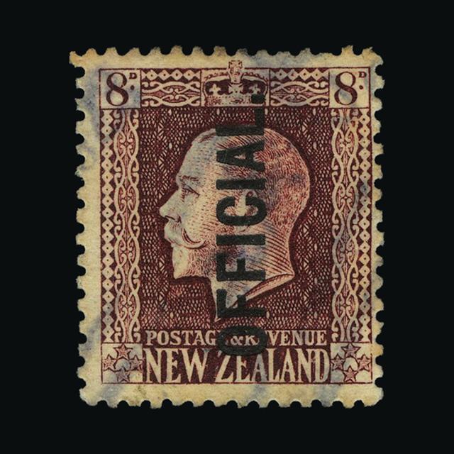 Lot 20058 - New Zealand - Officials 1915-27 - UPA UPA Sale #88 worldwide Collections Lot 20058 - New Zealand - Officials 1915-27 - UPA UPA Sale #88 worldwide Collections