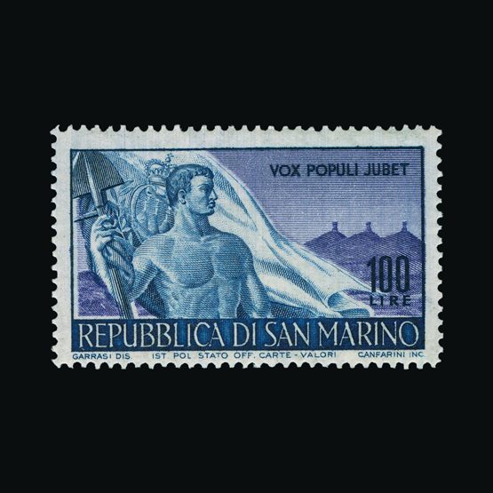 Lot 22575 - San Marino 1948 - UPA UPA Sale #88 worldwide Collections Lot 22575 - San Marino 1948 - UPA UPA Sale #88 worldwide Collections