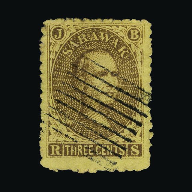 Lot 22606 - sarawak 1869 -  UPA UPA Sale #88 worldwide Collections