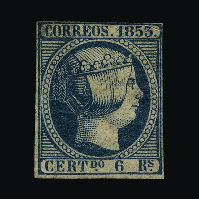 Lot 24120 - Spain 1853 - UPA UPA Sale #88 worldwide Collections Lot 24120 - Spain 1853 - UPA UPA Sale #88 worldwide Collections