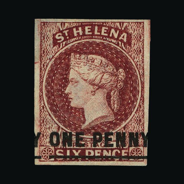 Lot 24501 - st. helena 1863 - UPA UPA Sale #88 worldwide Collections Lot 24501 - st. helena 1863 - UPA UPA Sale #88 worldwide Collections