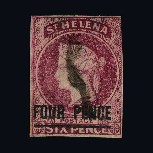 Lot 24503 - st. helena 1863 - UPA UPA Sale #88 worldwide Collections Lot 24503 - st. helena 1863 - UPA UPA Sale #88 worldwide Collections
