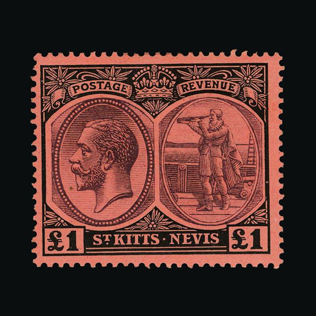Lot 24840 - St. Kitts and Nevis - Nevis 1920-22 - UPA UPA Sale #88 worldwide Collections Lot 24840 - St. Kitts and Nevis - Nevis 1920-22 - UPA UPA Sale #88 worldwide Collections