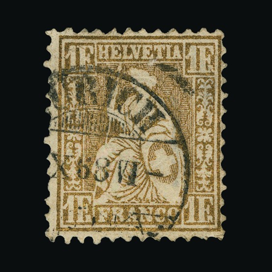 Lot 25502 - Switzerland 1862 - UPA UPA Sale #88 worldwide Collections Lot 25502 - Switzerland 1862 - UPA UPA Sale #88 worldwide Collections