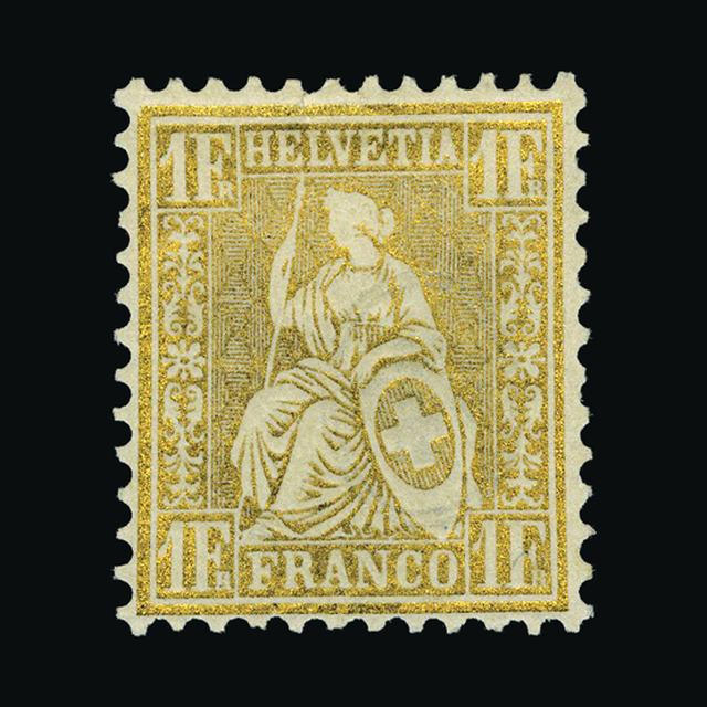 Lot 25508 - Switzerland 1864 - UPA UPA Sale #88 worldwide Collections Lot 25508 - Switzerland 1864 - UPA UPA Sale #88 worldwide Collections