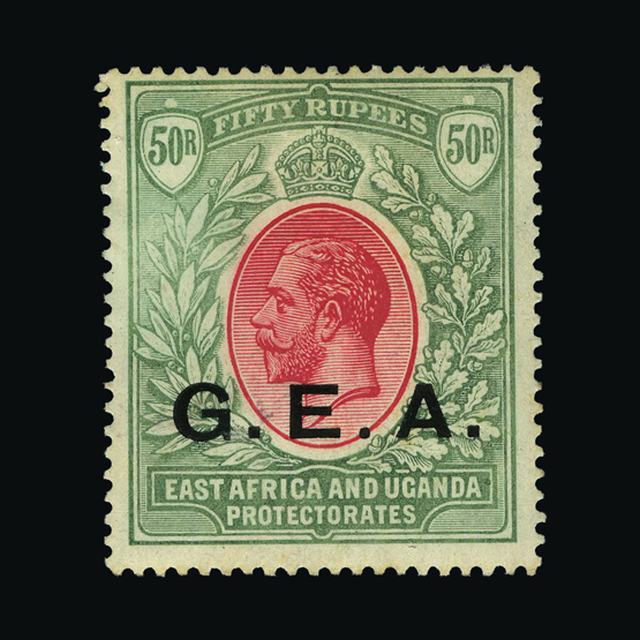 Lot 25742 - tanganyika 1917-21 -  UPA UPA Sale #88 worldwide Collections