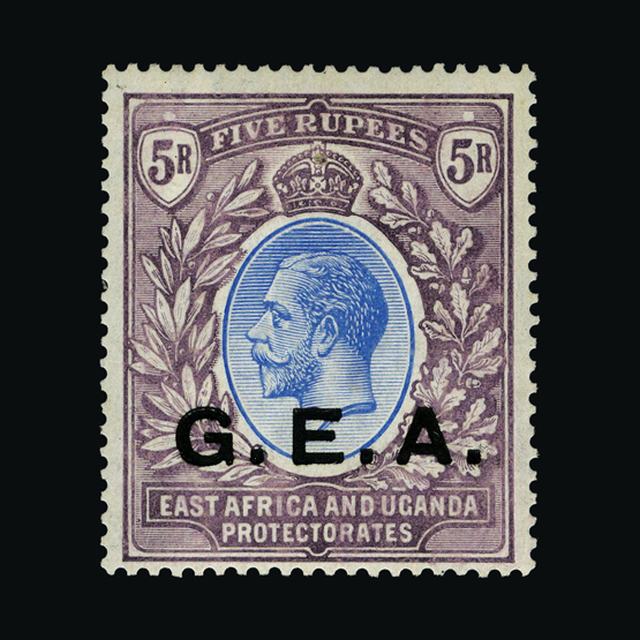 Lot 25744 - tanganyika 1921 -  UPA UPA Sale #88 worldwide Collections