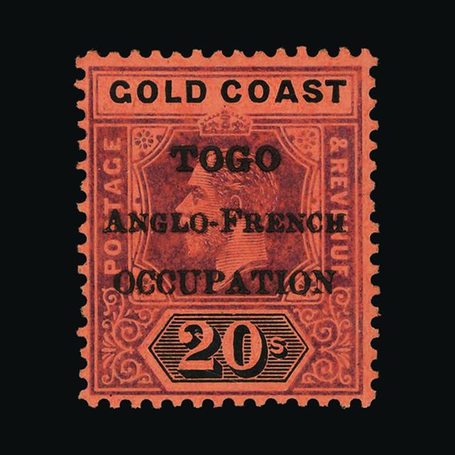 Lot 25806 - togo 1915 - UPA UPA Sale #88 worldwide Collections Lot 25806 - togo 1915 - UPA UPA Sale #88 worldwide Collections