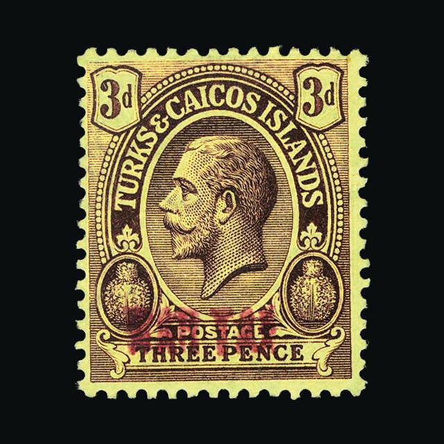 Lot 26376 - turks and caicos islands 1918 - UPA UPA Sale #88 worldwide Collections Lot 26376 - turks and caicos islands 1918 - UPA UPA Sale #88 worldwide Collections
