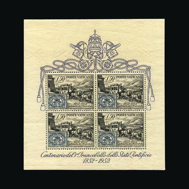 Lot 26690 - vatican 1952 - UPA UPA Sale #88 worldwide Collections Lot 26690 - vatican 1952 - UPA UPA Sale #88 worldwide Collections
