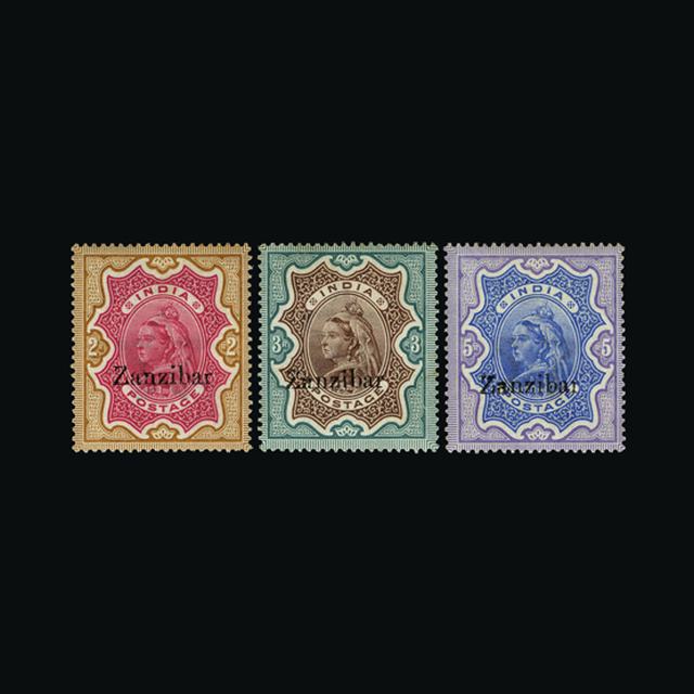 Lot 26780 - zanzibar 1895 - UPA UPA Sale #88 worldwide Collections Lot 26780 - zanzibar 1895 - UPA UPA Sale #88 worldwide Collections