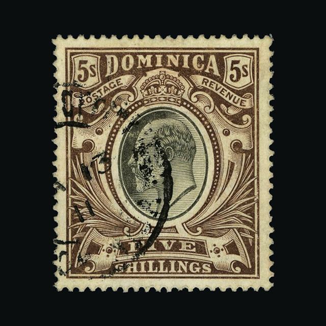 Lot 26982 - dominica 1907 - UPA UPA Sale #88 worldwide Collections Lot 26982 - dominica 1907 - UPA UPA Sale #88 worldwide Collections