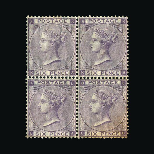 Lot 27182 - Great Britain - QV (surface printed) 1862-64 -  UPA UPA Sale #88 worldwide Collections