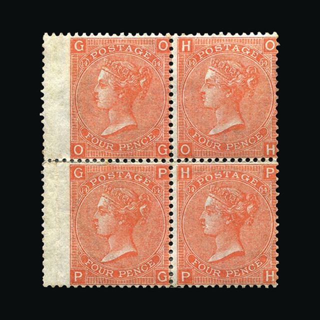 Lot 27187 - Great Britain - QV (surface printed) 1865-67 -  UPA UPA Sale #88 worldwide Collections