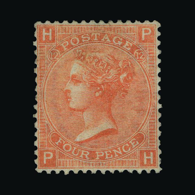 Lot 27188 - Great Britain - QV (surface printed) 1865-67 -  UPA UPA Sale #88 worldwide Collections