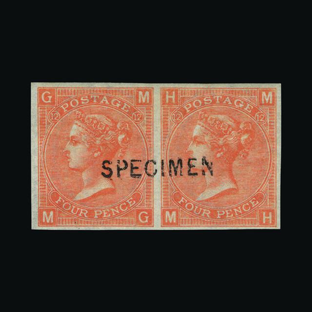 Lot 27192 - Great Britain - QV (surface printed) 1865-67 -  UPA UPA Sale #88 worldwide Collections