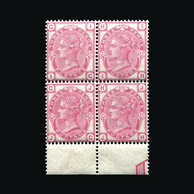 Lot 27266 - Great Britain - QV (surface printed) 1880-83 -  UPA UPA Sale #88 worldwide Collections