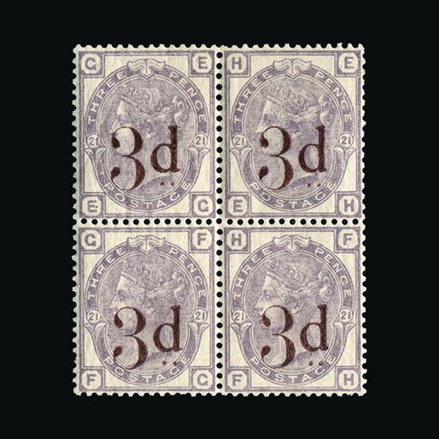 Lot 27267 - Great Britain - QV (surface printed) 1880-83 -  UPA UPA Sale #88 worldwide Collections