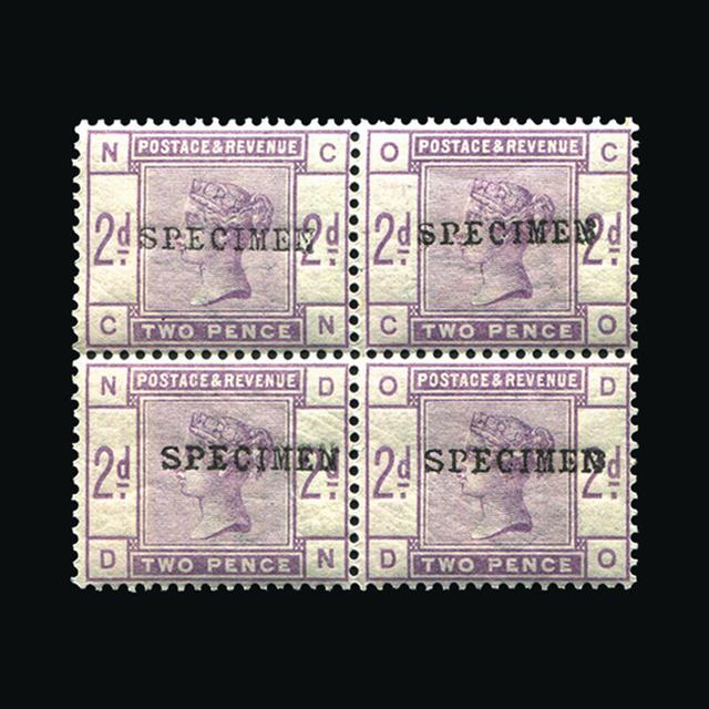 Lot 27302 - Great Britain - QV (surface printed) 1883-84 -  UPA UPA Sale #88 worldwide Collections
