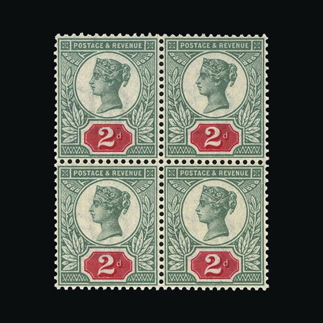 Lot 27314 - Great Britain - QV (surface printed) 1887-92 -  UPA UPA Sale #88 worldwide Collections