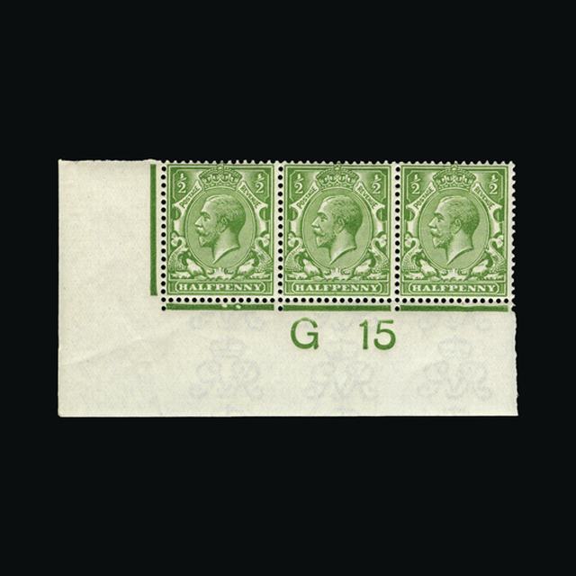 Lot 27340 - Great Britain - KGV 1912 -  UPA UPA Sale #88 worldwide Collections