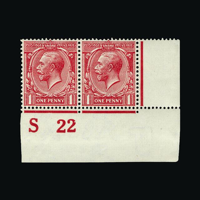 Lot 27363 - Great Britain - KGV 1912 - UPA UPA Sale #88 worldwide Collections Lot 27363 - Great Britain - KGV 1912 - UPA UPA Sale #88 worldwide Collections