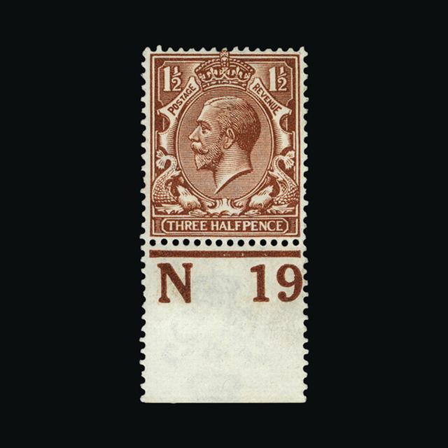 Lot 27372 - Great Britain - KGV 1912 - UPA UPA Sale #88 worldwide Collections Lot 27372 - Great Britain - KGV 1912 - UPA UPA Sale #88 worldwide Collections