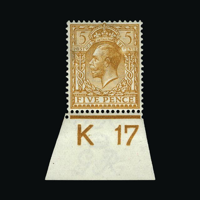 Lot 27434 - Great Britain - KGV 1912 -  UPA UPA Sale #88 worldwide Collections