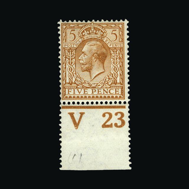 Lot 27435 - Great Britain - KGV 1912 -  UPA UPA Sale #88 worldwide Collections