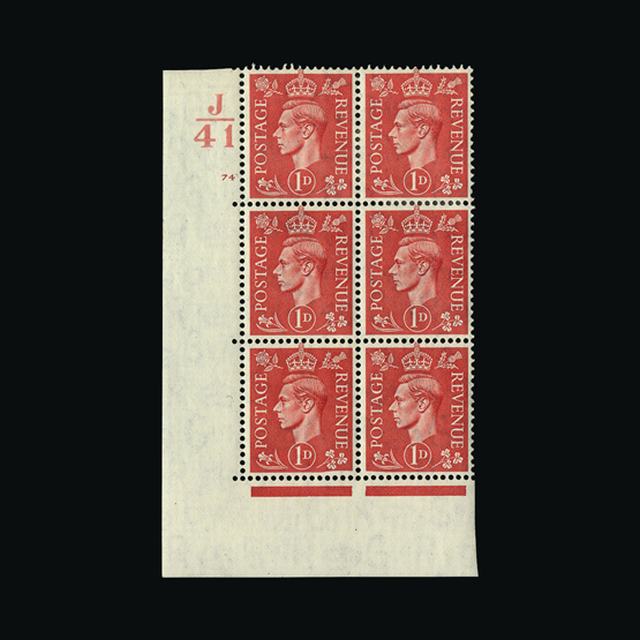 Lot 27474 - Great Britain - KGVI 1941-42 -  UPA UPA Sale #88 worldwide Collections