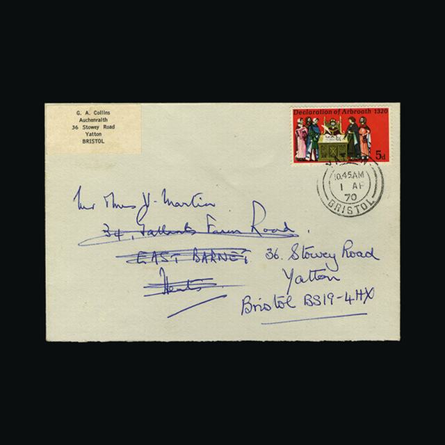 Lot 27499 - Great Britain - Covers - QEII 1970 -  UPA UPA Sale #88 worldwide Collections